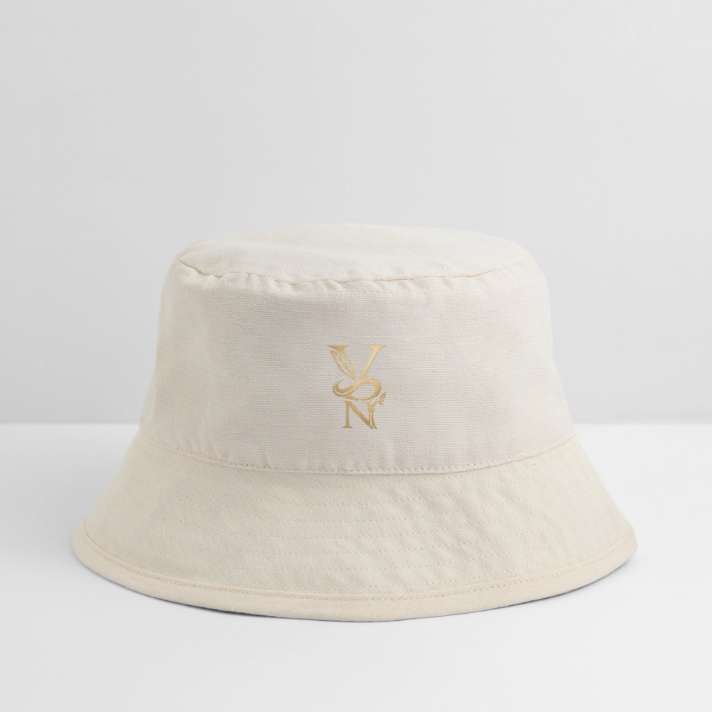 V-O-N Bucket Hat - Naturweiß